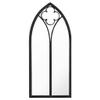 Furniture Select Black Garden Mirror 70 x 30 cm view 3