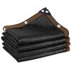 winemana Black Shade Net, 70% Shade, 2 x 3 m Net Tarp with Grommets view 1