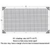 winemana Black Shade Net, 70% Shade, 2 x 3 m Net Tarp with Grommets view 3