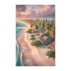 ODAWA Seaside Haven Kitchen Towels, Soft, Absorbent, Quick-Drying, 45.7 x 71.1 cm, 4-Pack view 1