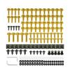 LIJUNSHANI 195-Piece Motorcycle Fairing Bolt, Nut & Clip Kit for Suzuki Boulevard S50/S83, Intruder 800/1400, 250LC, C1800R and C800 view 1