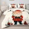 Santa 4-Season Quilt, 135 x 200 cm, Pinecone & Bell Design view 3