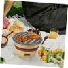 Round Cast-Iron Grill Grate for Charcoal, Christmas Gift Ideas view 4