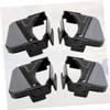 NULYLU 2-Piece Carbon Steel Bicycle Trick Pegs, Black Cylinder Pedals for Mountain Bikes view 4