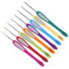 lvifloae 8-Piece Colorful Crochet Hook Set view 3