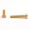 Slotted Pan Head Screws DIN 84, Brass, Yellow (M3 x 18, 50 pcs.) view 2