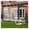 Durable Outdoor Tarp Curtains with Eyelets, Tear-Resistant and Waterproof, 6 x 2.7 m view 1