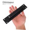 Artibetter Black Aluminum Alloy Door Handles for Sliding Doors, 180 mm view 3
