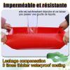 Waterproof Tarp with Eyelets, 1 x 3.4 m, 500 g/m², Red view 2