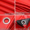 Waterproof Tarp with Eyelets, 1 x 3.4 m, 500 g/m², Red view 3