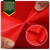 Waterproof Tarp with Eyelets, 1 x 3.4 m, 500 g/m², Red view 4