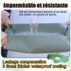 Waterproof Tarp with Eyelets, 2.8 x 3 m, UV-Resistant, Gray view 2