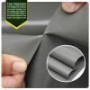 Waterproof Tarp with Eyelets, 2.8 x 3 m, UV-Resistant, Gray view 4