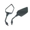 PRFGSGVBV Side Rearview Mirrors, 2 Pairs, 10 mm, Foldable Round Mirrors for Scooters, Motorcycles, Bicycles and Motocross view 3