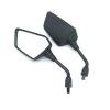 PRFGSGVBV Side Rearview Mirrors, 2 Pairs, 10 mm, Foldable Round Mirrors for Scooters, Motorcycles, Bicycles and Motocross view 4