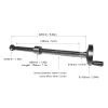 Baxnore Workbench Vise Screw, T16 x 220 mm, with 100 mm Handwheel view 2