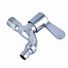 Washing Machine Water Faucet, Concealed Copper Faucet with Valve Core, 1/2-Inch, 4-Point Water Inlet, 1 Piece view 1