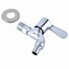 Washing Machine Water Faucet, Concealed Copper Faucet with Valve Core, 1/2-Inch, 4-Point Water Inlet, 1 Piece view 3