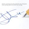 Baxnore 5-Piece Angled Calligraphy Dip Pen Set with Wooden Pen Holder and Bevel Nibs view 3