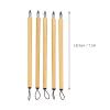 Baxnore 5-Piece Angled Calligraphy Dip Pen Set with Wooden Pen Holder and Bevel Nibs view 4