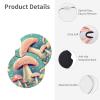 Phayah Pretty Little Mushrooms Car Cup Coasters, 2-Pack view 4