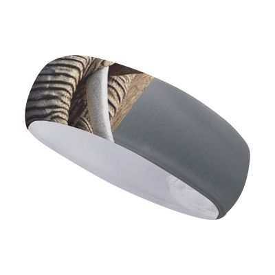 Women's Sports Headband with 3D Elephant Print