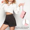 Belzsxy Xiaomi 14T Wallet Flip Case, PU Leather, 15 Card Slots, Pink view 2