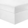HESHUWEN Elastic Wrap-Around Bed Skirt, Navy, 99 x 190 cm view 4