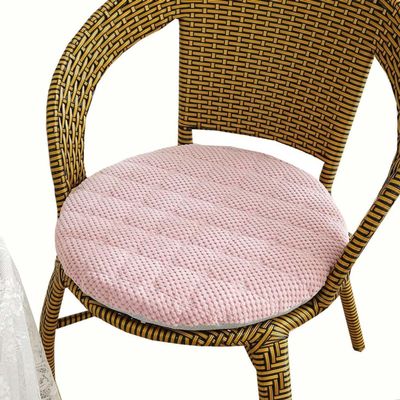Odaima Round Corduroy Chair Seat Cushion Set, 1/2/4/6 Pieces, 30/35/40/45/50 cm (#5, 35 cm, 1 pc)