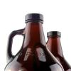 NCPSAKD 0.5-Gallon Brown Glass Canning Jars with Lids for Kombucha, Fermentation, and Winemaking view 3