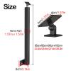 Iron Railing Parts for Stairs, Side-Mounted, with Screws and Flat Brackets, 90 cm, 8-Piece Set view 2