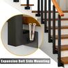 Iron Railing Parts for Stairs, Side-Mounted, with Screws and Flat Brackets, 90 cm, 8-Piece Set view 4