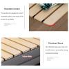Solid Wood Bed Slats for Queen-Size Bed, Roll-Up Bed Board with Back Support, Hardboard for Mattress, 50 x 180 cm view 3