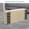 Solid Wood Bed Slats for Queen-Size Bed, Roll-Up Bed Board with Back Support, Hardboard for Mattress, 50 x 180 cm view 4