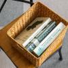 Rattan Storage Basket, Woven Rattan-Look Basket (B) view 4