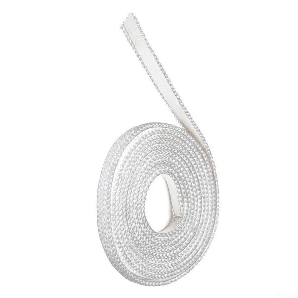 Fireplace Door Seals, Stove Glass Gasket, 10 mm x 3 mm, Self-Adhesive (250 cm)