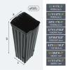 Tall Plant Pots, 20 Pack, Size 8, Tree Seedling Containers with Drainage Holes view 4