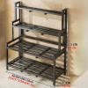 4-Tier Adjustable Metal Plant Stand, Stair-Style, 120 cm view 2
