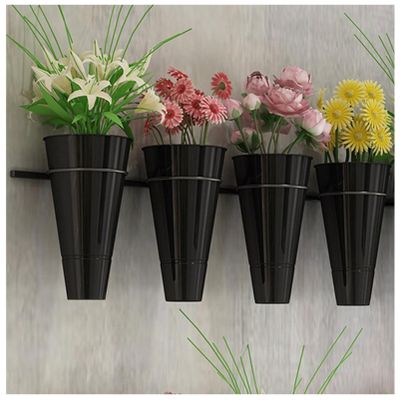 Wall-Mounted Plastic Flower Stand and Plant Holder
