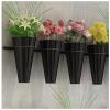 Wall-Mounted Plastic Flower Stand and Plant Holder view 1