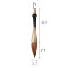 LIYIANWAN tianwandong Large Bull Horn Calligraphy Brush, Weasel Hair view 2