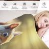 Squirrel Flannel Blanket for Bed or Sofa, Thick Plush Throw, 55 x 71 in view 3