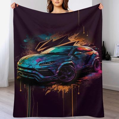 Stroller Blanket, Cozy Couch Throw, Oversized Warm Super-Soft Blanket, 180 × 200 cm