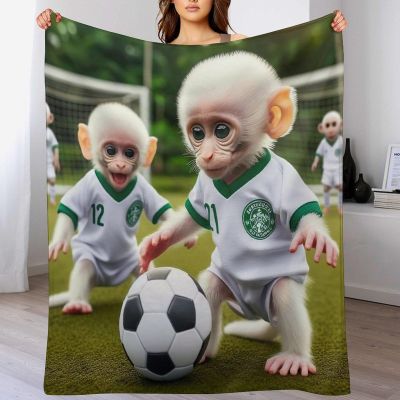 AAPZY ser AFFE Soft Flannel Fleece Blanket for Children and Adults, Four-Season Throw for Bed or Couch, 150 x 200 cm