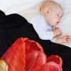 Flower Plush Fleece Blanket, Soft and Warm, 130 x 150 cm view 4