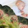 Flower Plush Flannel Fleece Throw Blanket, Extra Soft and Warm, 130 x 150 cm view 4
