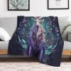 AAPZY Premium Bedspread | Soft Flannel Deer Blanket with 3D Pattern for Bed or Couch, 130 x 150 cm view 2