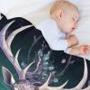 AAPZY Premium Bedspread | Soft Flannel Deer Blanket with 3D Pattern for Bed or Couch, 130 x 150 cm view 4