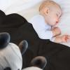 Panda Flannel Throw Blanket, Soft and Warm, 100 x 130 cm view 4