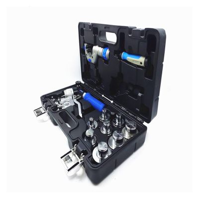 Hydraulic HVAC Expander Press Tool Set for Expanding Copper Pipes, 3/8" to 1-5/8"